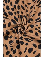 Hille viskoosisekoiteneulos, musta